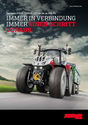 4WD traktorok Steyr 6315 Terrus CVT Profi