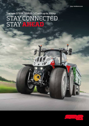 4WD traktorok Steyr 6315 Terrus CVT Profi
