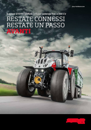 4WD traktorok Steyr 6315 Terrus CVT Profi