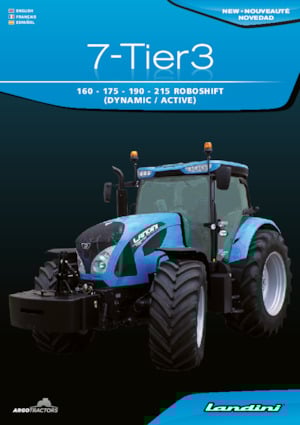 4WD traktorok Landini 7-160 Roboshift