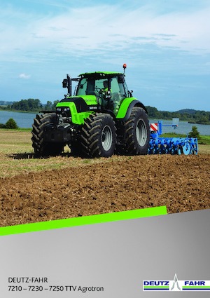 4WD traktorok DEUTZ-FAHR 7250 Agrotron TTV