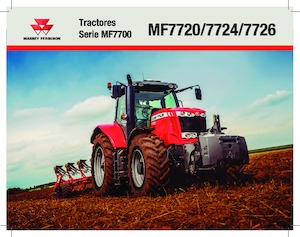 4WD traktorok Massey Ferguson 7726
