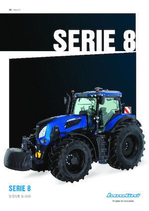4WD traktorok Landini 8-310 VS Drive