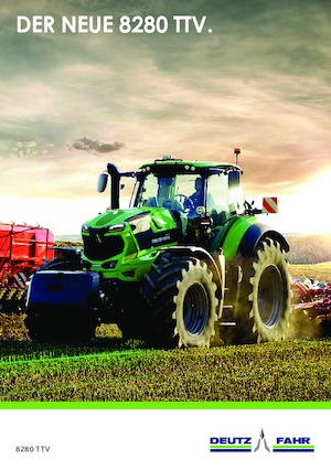 4WD traktorok DEUTZ-FAHR 8280 Agrotron TTV