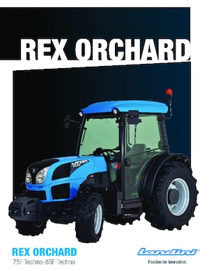 4WD traktorok Landini 75F Techno
