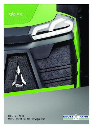 4WD traktorok DEUTZ-FAHR 9340 Agrotron TTV