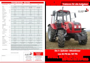 4WD traktorok Belarus 952.4