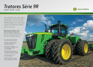 4WD traktorok John Deere 9520R