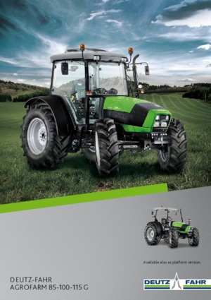 4WD traktorok DEUTZ-FAHR Agrofarm 100 G