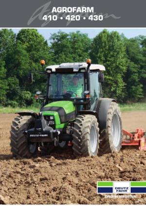 4WD traktorok DEUTZ-FAHR Agrofarm 420 TTV