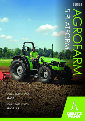 4WD traktorok DEUTZ-FAHR Agrofarm 5095