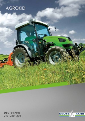 4WD traktorok DEUTZ-FAHR Agrokid 220 Basso