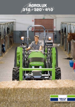 4WD traktorok DEUTZ-FAHR Agrolux 410