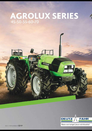 4WD traktorok DEUTZ-FAHR Agrolux 50