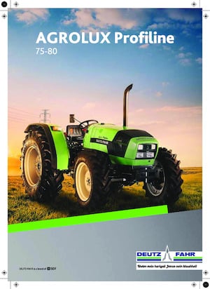 4WD traktorok DEUTZ-FAHR Agrolux 75 Profiline