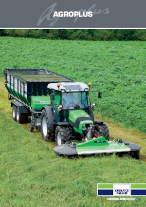 4WD traktorok DEUTZ-FAHR Agroplus 315