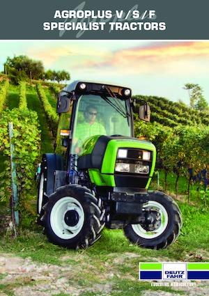 4WD traktorok DEUTZ-FAHR Agroplus F 410