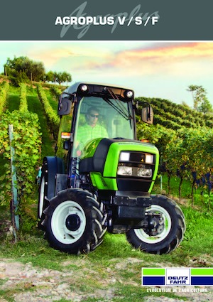 4WD traktorok DEUTZ-FAHR Agroplus F 410