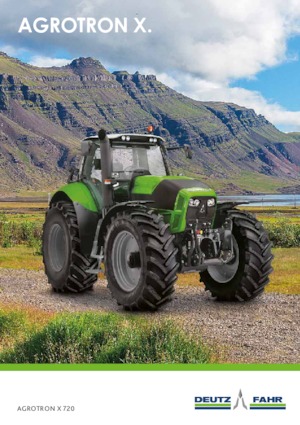 4WD traktorok DEUTZ-FAHR Agrotron X 720
