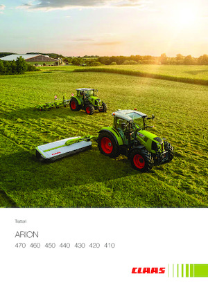 4WD traktorok Claas Arion 450 Trend