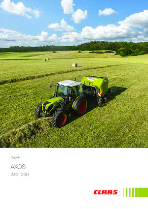 4WD traktorok Claas Axos 240  