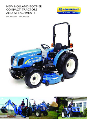4WD traktorok New Holland Boomer 30