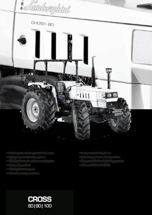 4WD traktorok Lamborghini Cross 75