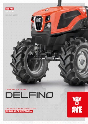 4WD traktorok SAME Delfino 60