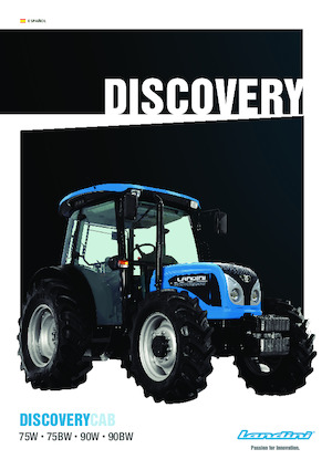4WD traktorok Landini Discovery Cab 75BW