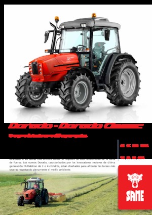 4WD traktorok SAME Dorado 90.4