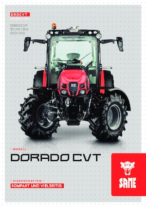 4WD traktorok SAME Dorado CVT 100.4 