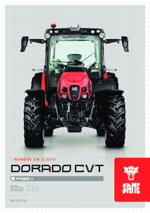 4WD traktorok SAME Dorado CVT 95 