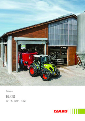 4WD traktorok Claas Elios 3.85 Trend