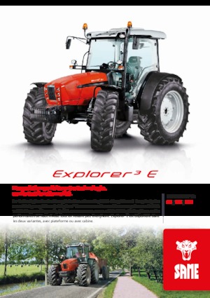 4WD traktorok SAME Explorer³ E 115