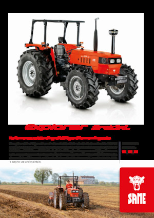 4WD traktorok SAME Explorer Special 75
