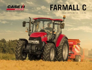 4WD traktorok Case IH Farmall 85 C Rops Basis