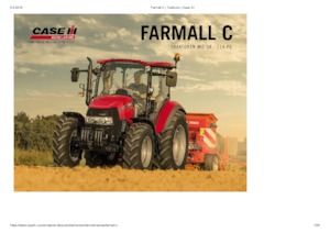 4WD traktorok Case IH Farmall 75 C Basis
