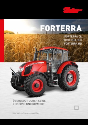 4WD traktorok Zetor Forterra CL 100