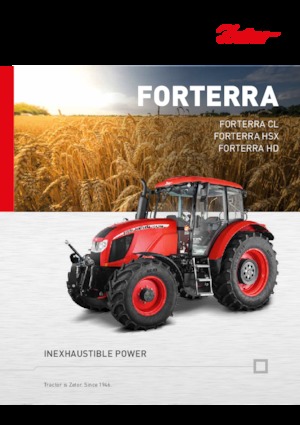 4WD traktorok Zetor Forterra CL 130