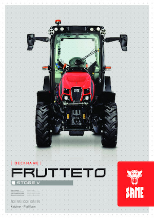 4WD traktorok SAME Frutteto 100 
