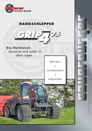4WD traktorok Sauerburger GRIP 4-75 Premium