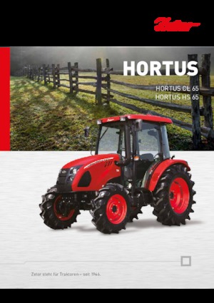4WD traktorok Zetor Hortus HS 65