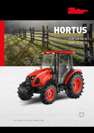 4WD traktorok Zetor Hortus HS 65
