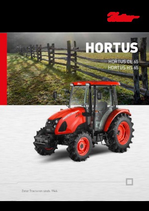 4WD traktorok Zetor Hortus HS 65