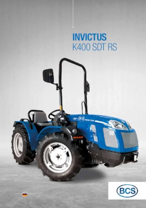 4WD traktorok BCS Invictus K400 SDT RS