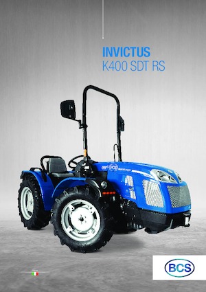 4WD traktorok BCS Invictus K400 SDT RS