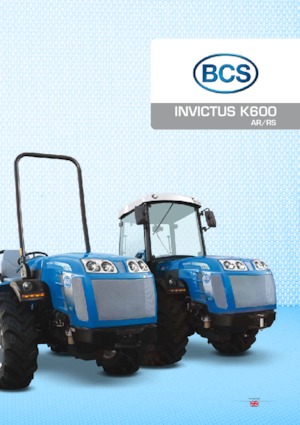 4WD traktorok BCS Invictus K600 RS