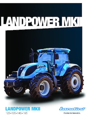 4WD traktorok Landini Landpower 135 