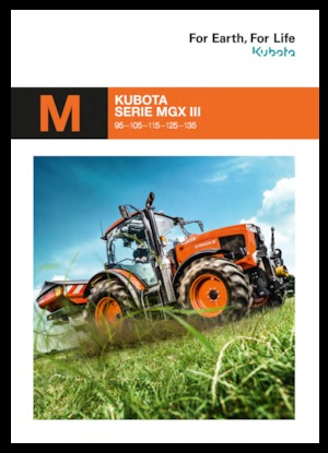 4WD traktorok Kubota M 125 GX III