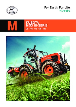 4WD traktorok Kubota M 125 GX III
